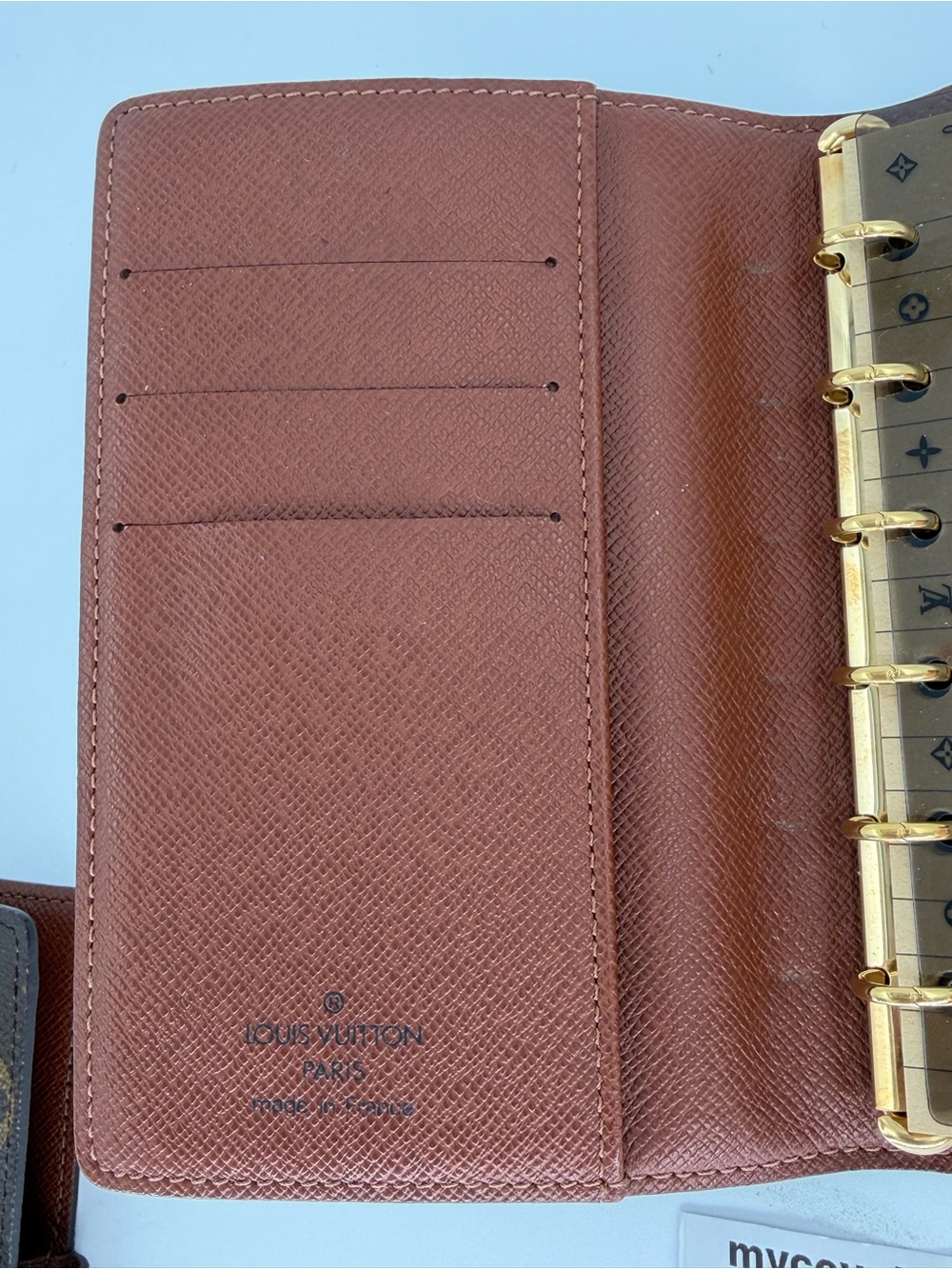 Louis Vuitton Brown Monogram Agenda PM in Excellent Condition w/Entrupy COA!🤎 - Picture 4 of 13